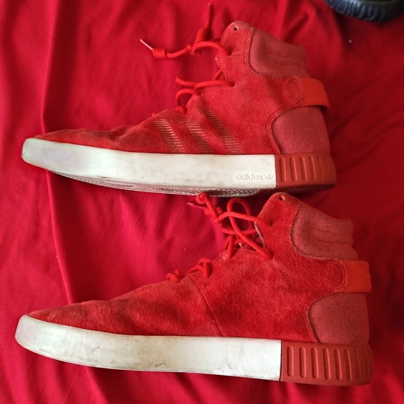 Adidas tubular basketball high tops 9.5 - Picture 3 of 8